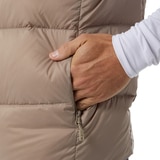 32 Degrees 와이드 퀼팅 다운 경량 베스트 - 탠