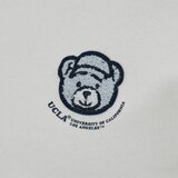 UCLA 여성 세미크롭 스웨트셔츠 - 멜란지 그레이, M