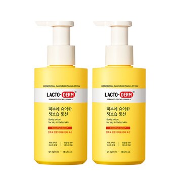 락토덤 생보습 바디로션 400ml X 2입