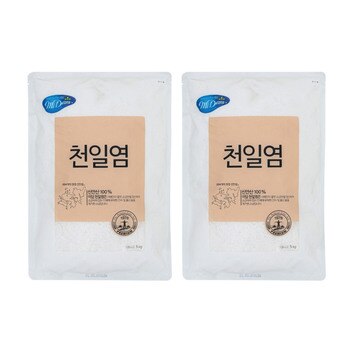 미담 천일염 5kg x 2