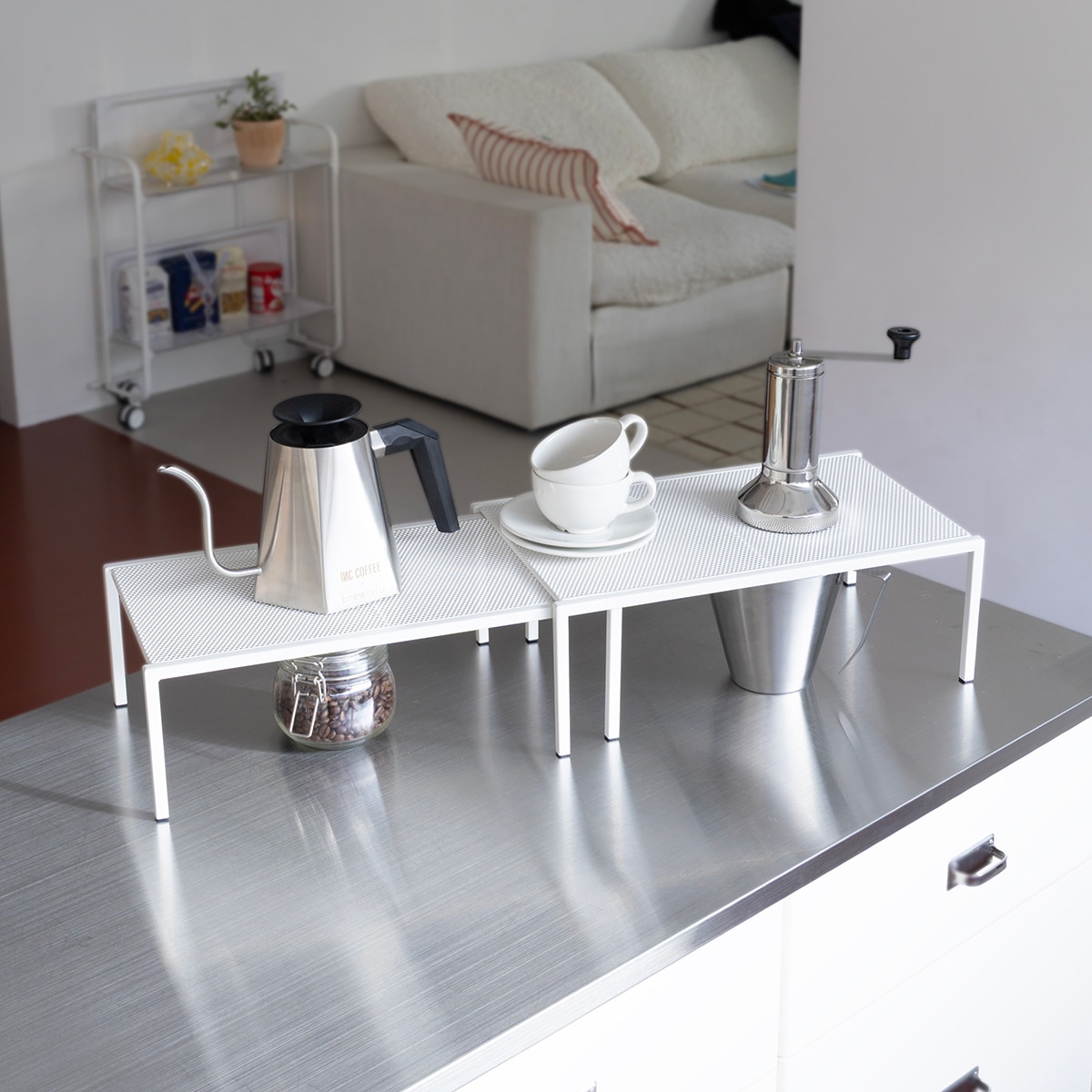 아틱 앤 베이스 메쉬 주방 정리대 세트 4P 아틱 앤 베이스 메쉬 주방 정리대 세트 4P