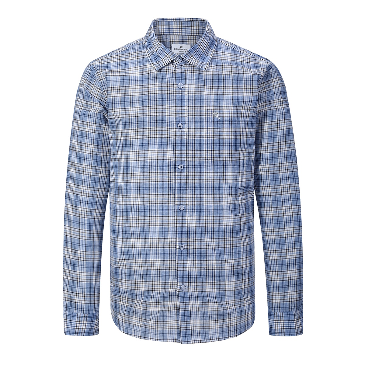 카운테스마라 남성 긴소매 린넨 셔츠