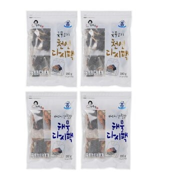 안옥남 국물다시팩180g x 2팩 + 해물다시팩192g x 2팩