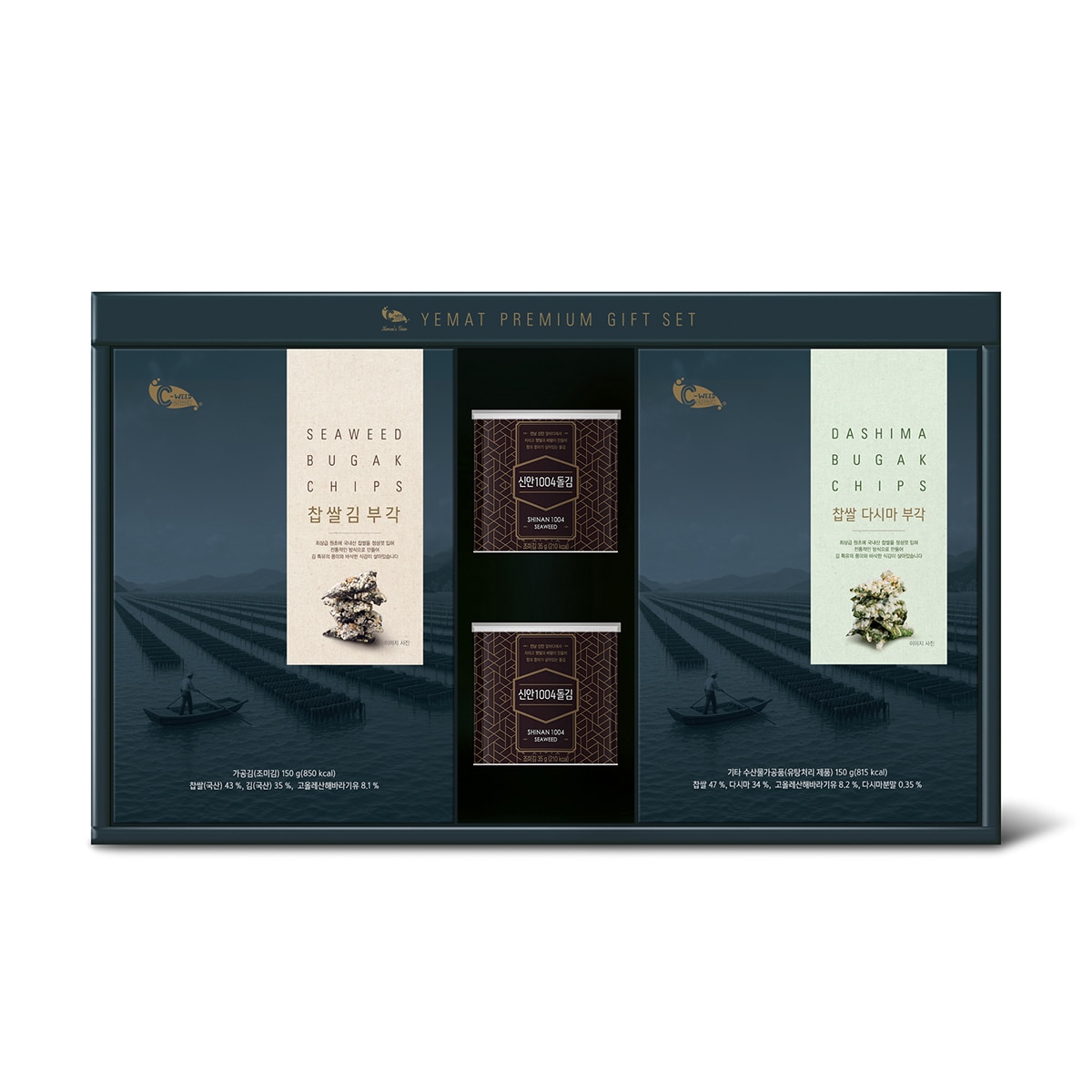 예맛 부각 곱창돌김 세트