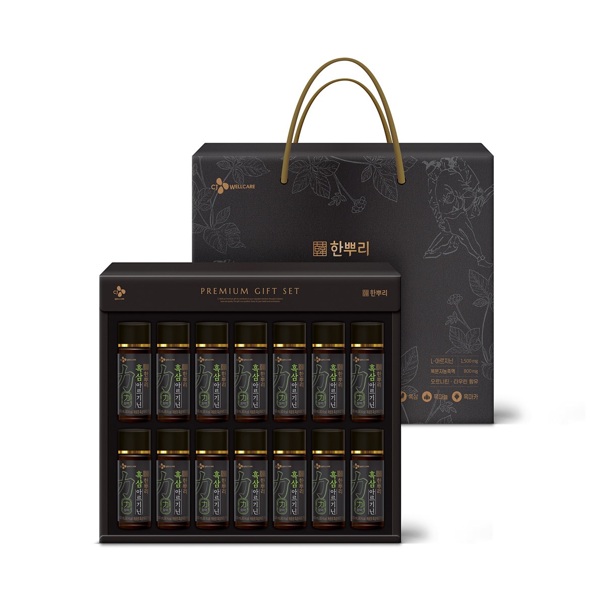 CJ 한뿌리 흑삼 아르기닌 100ml x 14 CJ 한뿌리 흑삼 아르기닌 100ml x 14