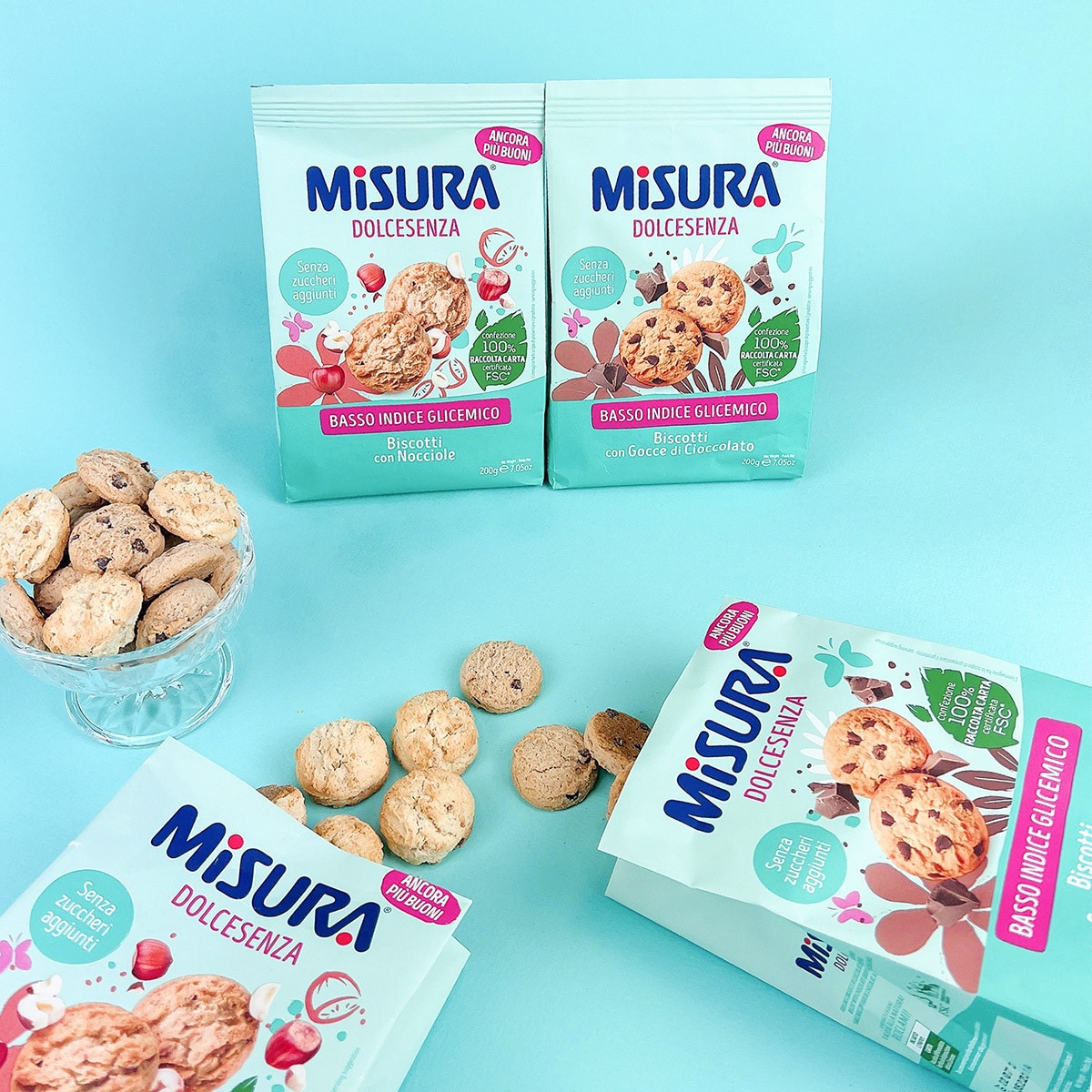 Misura 쿠키 세트 800g / 200g x 4개