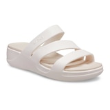 크록스 보카 스트래피 웨지 - 오이스터