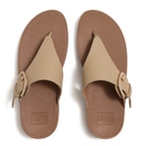 핏플랍 여성용 루루 레진버클레더 토포스트 - 카푸치노, UK3 (220mm~225mm)