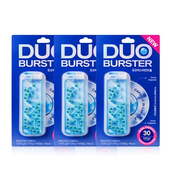 듀오버스터 민트볼 30캡슐 x 3팩