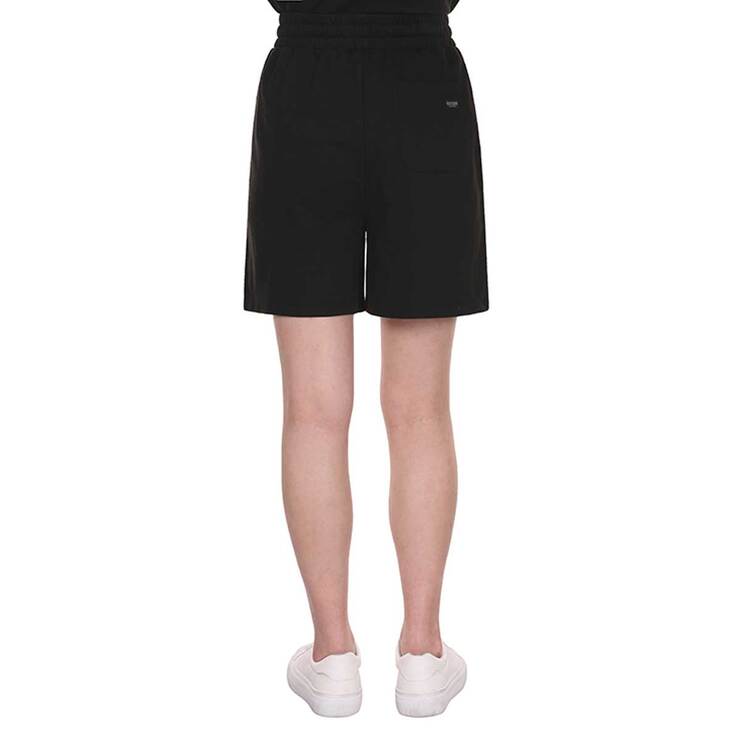 게스 여성 코튼 라운지 상하의 세트 - 블랙, M