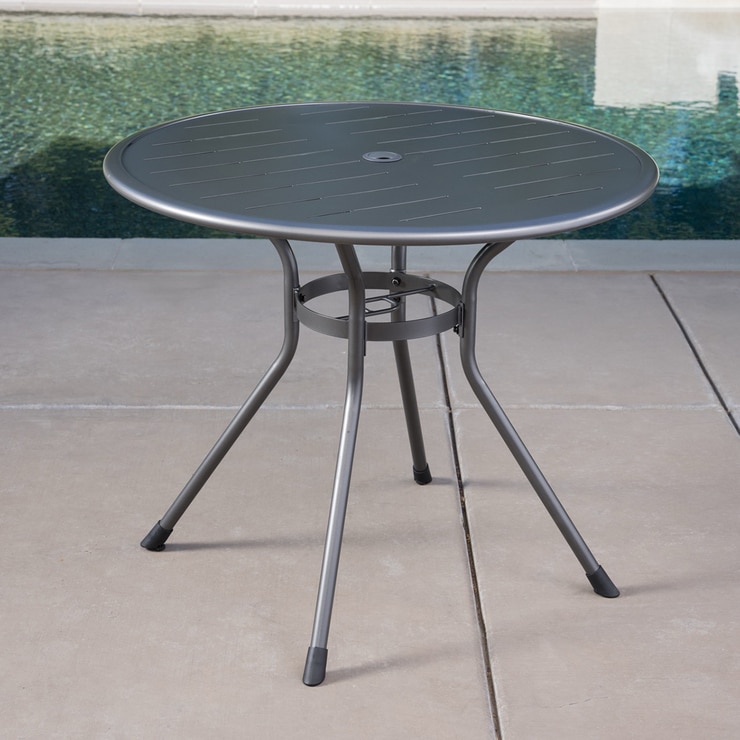 선빌라 철제 라운드 테이블