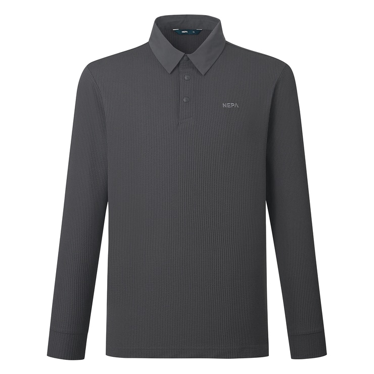 네파 남성 긴소매 폴로 티셔츠