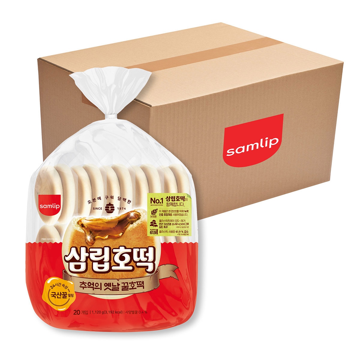 삼립 옛날 꿀호떡 1120g x 4 삼립 옛날 꿀호떡 1120g x 4