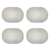 앳하스홈 인조가죽 테이블 매트 4P - 45x35cm