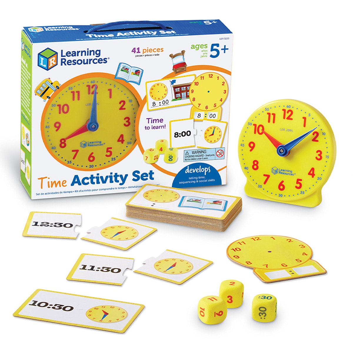 러닝리소스 시간학습 활동 & 타임 투 플라이 세트