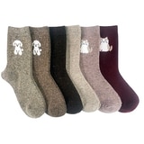 질바이질스튜어트 여성 울 양말 6족 - 패턴 B팩 질바이질스튜어트 여성 울 양말 6족 - 패턴 B팩