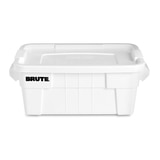 러버메이드 브루트 토트 박스 + 뚜껑 53L x 2개 - 화이트