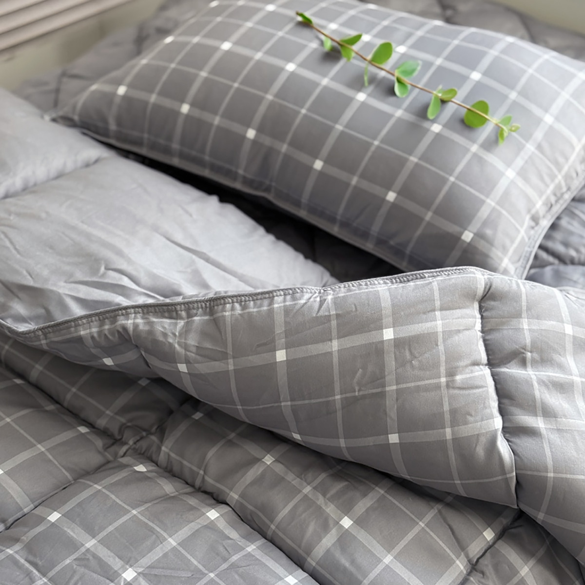 플로티나 차렵 이불 세트 4P - 싱글 플로티나 차렵 이불 세트 4P - 싱글