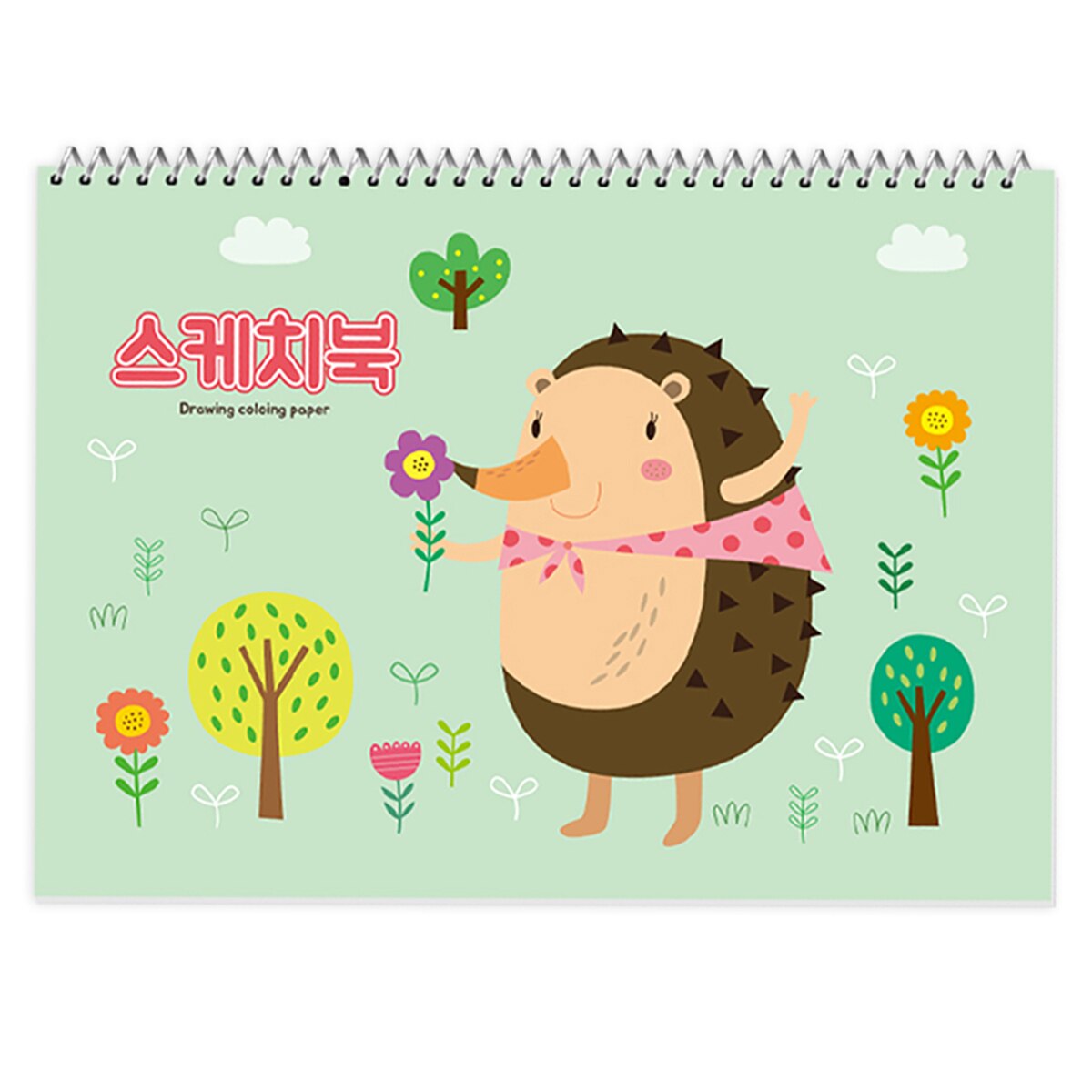 영아트 스케치북 10권 묶음(20매/권) - 그린