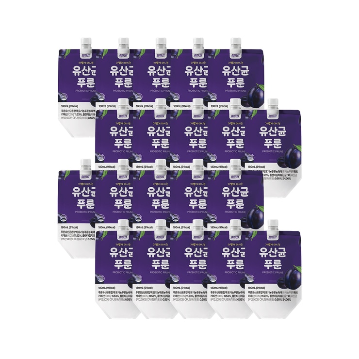 GUTFLEX 유산균 푸룬주스 180ml x 20
