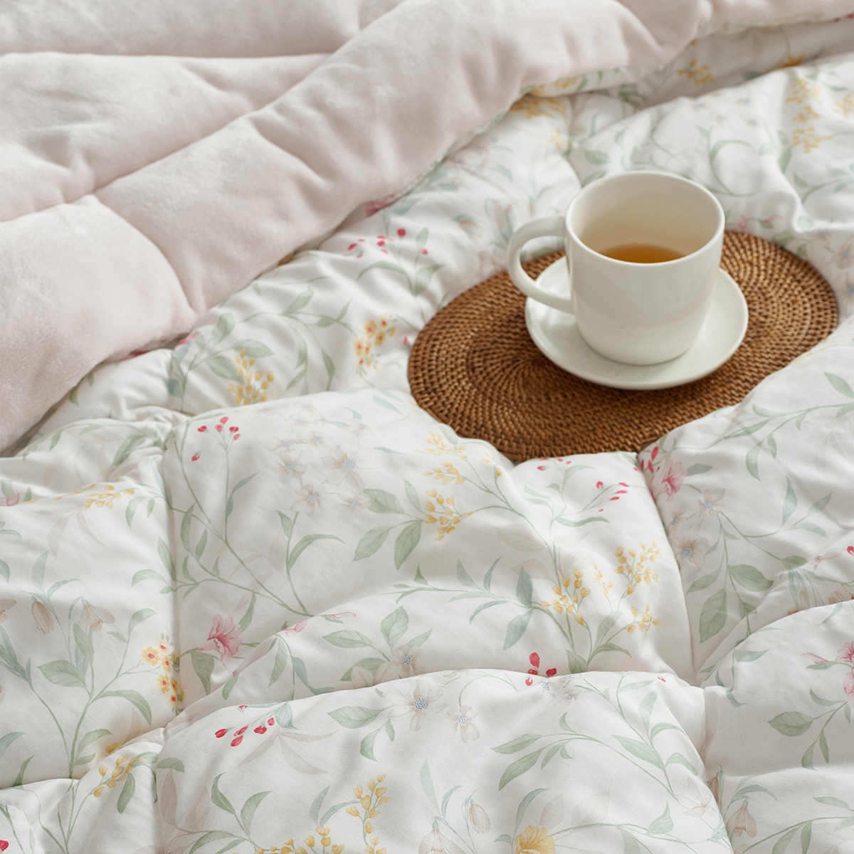 에이프릴앳홈 모달 극세사 차렵이불 - 퀸, 이오니