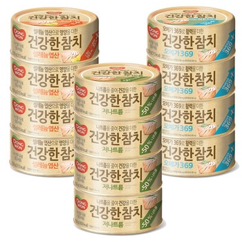 동원 건강한 참치 3종 150g x 12 동원 건강한 참치 3종 150g x 12