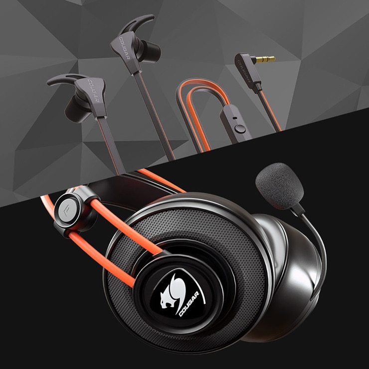 Cougar IMMERSA TI EX wired Gaming Headset Combo