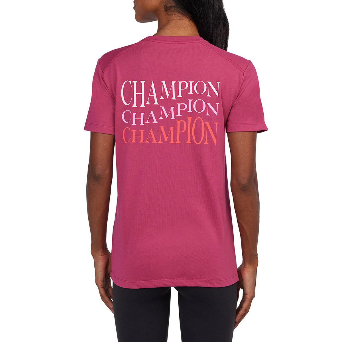 챔피언 여성 반소매 티셔츠 - 베리
