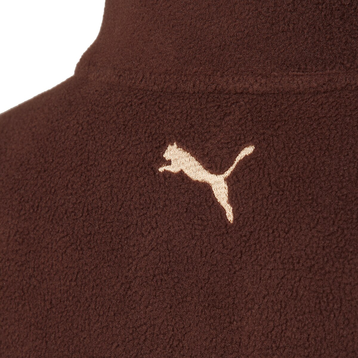 푸마 여성 마이크로 플리스 아노락 - 브라운, XL