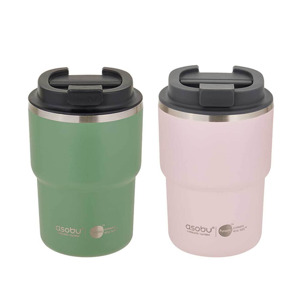아소부 세라믹 코팅 커피 익스프레스 2PK (360ml) 아소부 세라믹 코팅 커피 익스프레스 2PK (360ml)