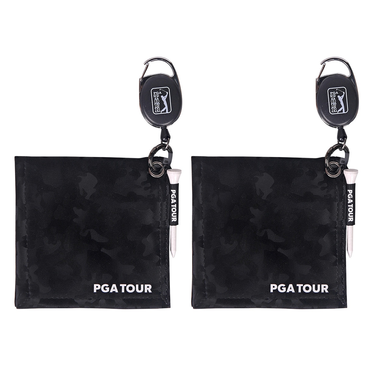 PGA Tour 카모 골프 릴클리너 스포츠타월 21PTACL x 2